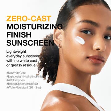 Zero-Cast Moisturizing Sunscreen SPF50 — product view 3