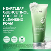 Heartleaf Quercetinol Pore Deep Cleansing Foam — product view 2