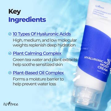 Hyaluronic Acid Moist Cream 100ml — product view 9