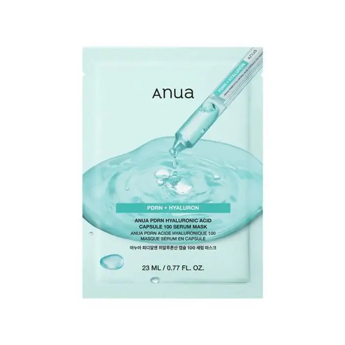 Anua PDRN Hyaluronic Acid Capsule 100 Serum Mask, 1 sheet
