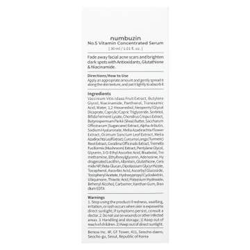No.5+ Vitamin Concentrated Serum 30ml — product view 6