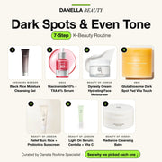 Dark Spots & Even Tone Routine, 7-Step with 7 K-beauty products, Danella Beauty