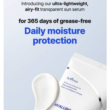 Hyaluronic Acid Fresh Sun Serum SPF50 — product view 3