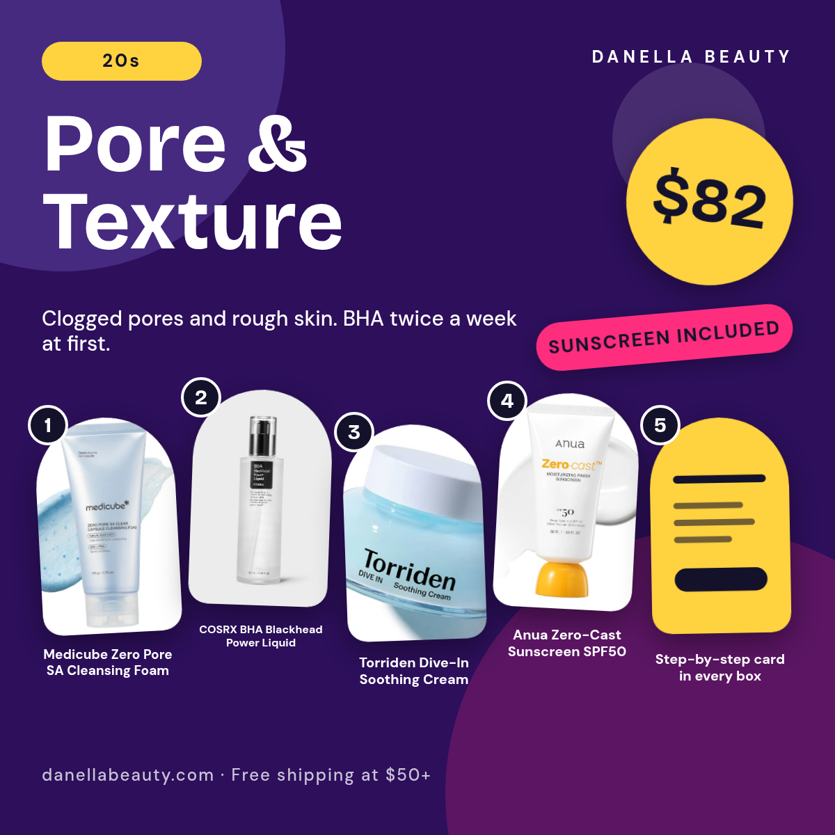 Pore & Texture Routine (20s)