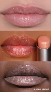 Moira Signature Lipstick - 014, Glowing Champagne