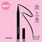 Moira Liquid LINER PRECISION - 001, BLACK