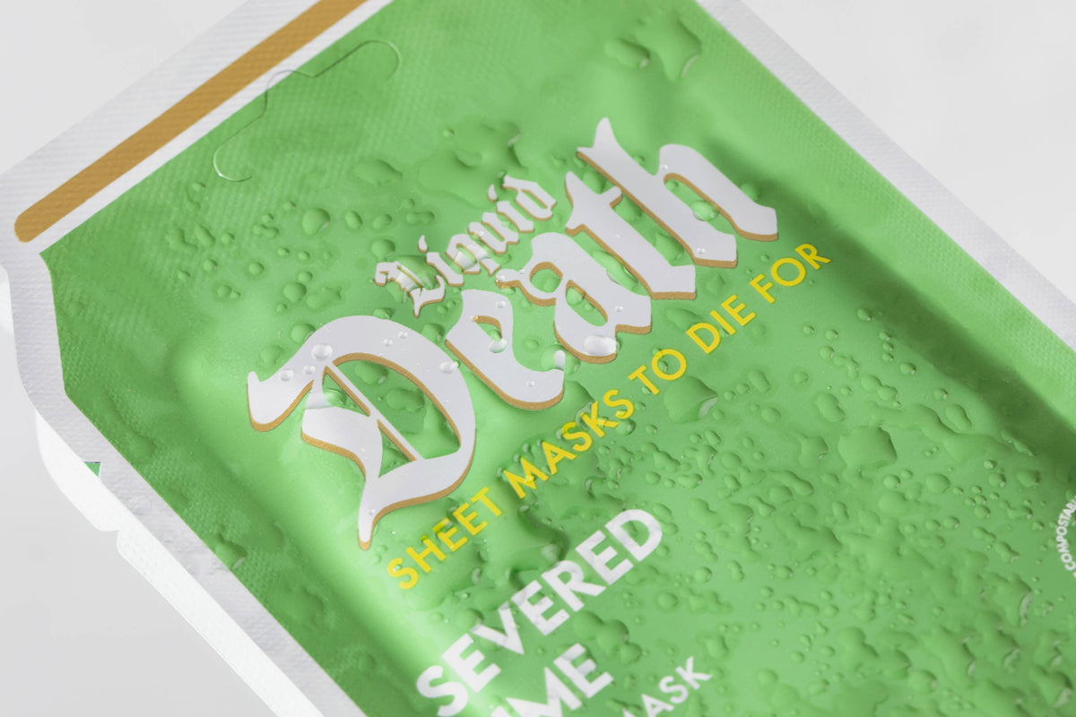 Liquid Death Face Mask Box Set