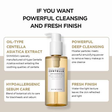 Madagascar Centella Light Cleansing Oil 200ml — product view 5