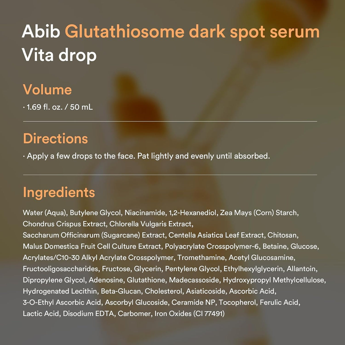 Glutathiosome Dark Spot Serum Vita Drop 50ml — product view 15