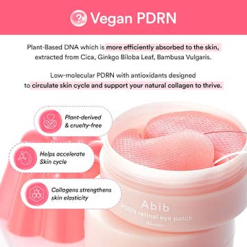 PDRN Retinal Hydrogel Eye Patch 60 Patches 84g — product view 4