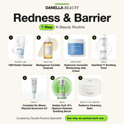 Redness & Barrier Routine, 7-Step with 7 K-beauty products, Danella Beauty