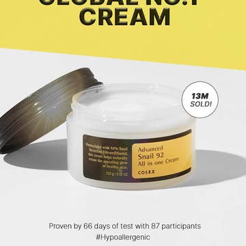 Advanced Snail 92 All in One Cream 100g — product view 3