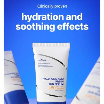 Hyaluronic Acid Fresh Sun Serum SPF50 — product view 2