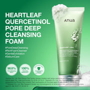 Heartleaf Quercetinol Pore Deep Cleansing Foam — product view 12
