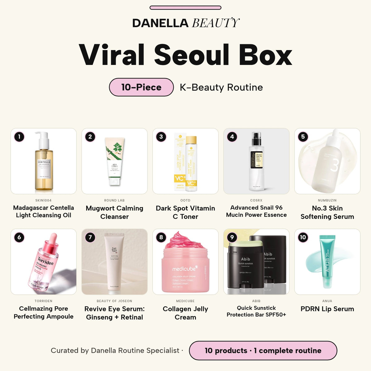 Viral Seoul Box: 10-Piece K-Beauty Routine – photo 1
