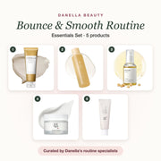 Bounce & Smooth Routine – Essentials Set with 5 products, Danella Beauty