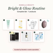 Bright & Glow Routine – Complete Set with 7 products, Danella Beauty