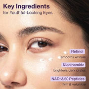 No.9 NAD+ Retinol Volumetox Eye Cream 10ml — product view 3