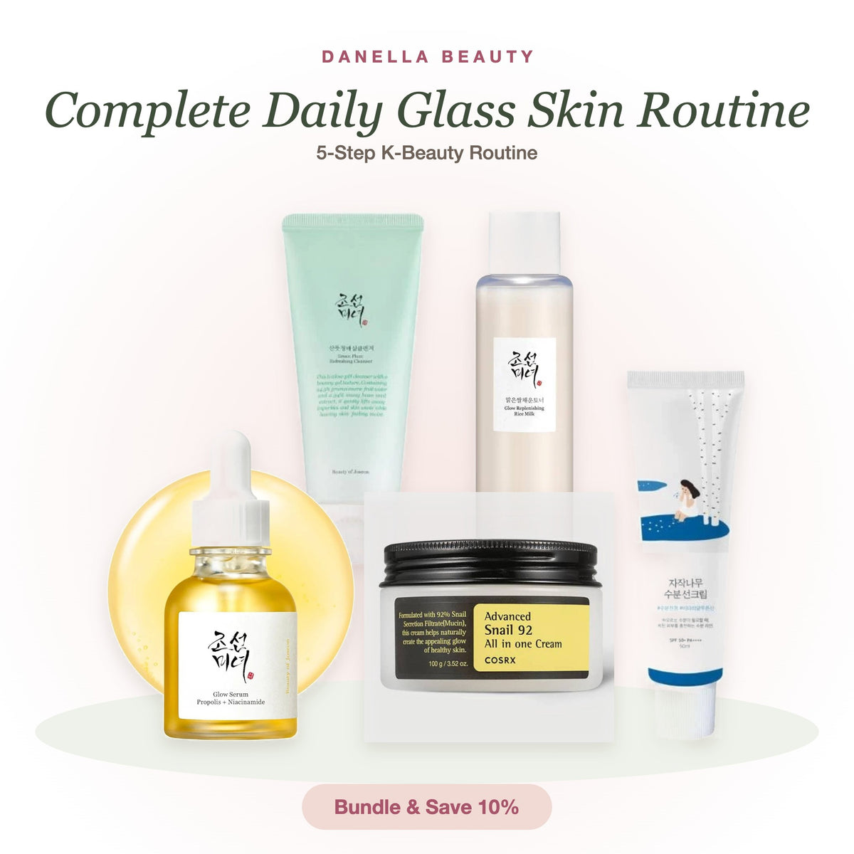 Complete Daily Glass Skin Routine