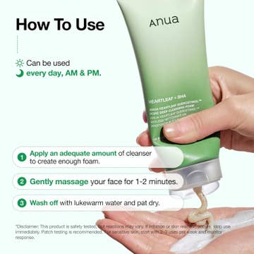 Heartleaf Quercetinol Pore Deep Cleansing Foam — product view 7
