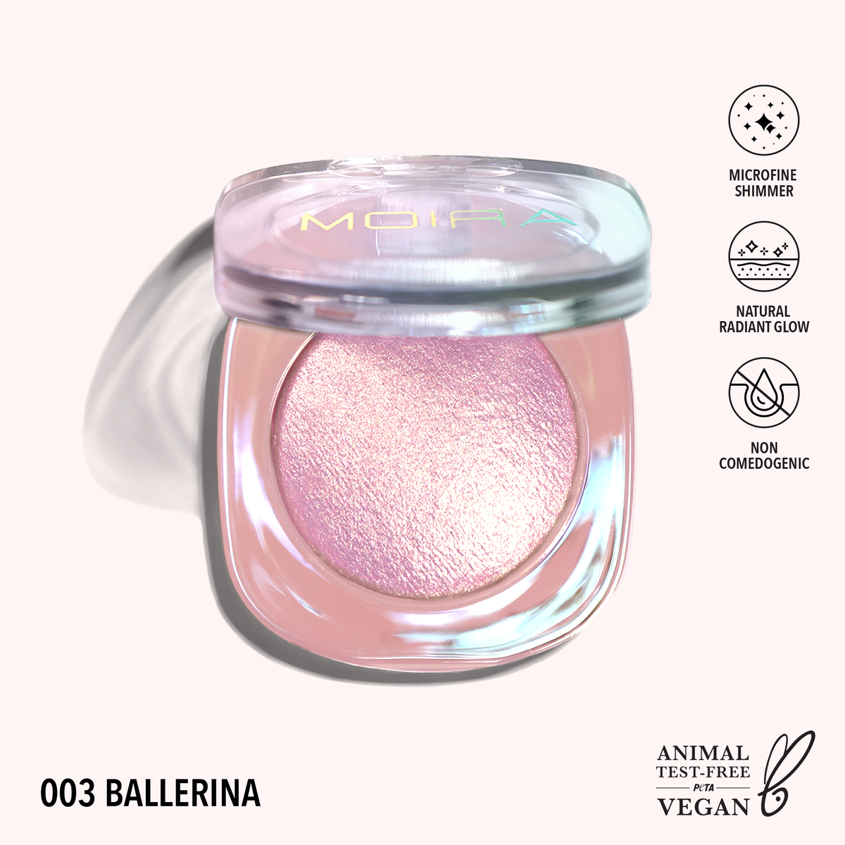 Moira Dreamlight Highlighter - 003, Ballerina
