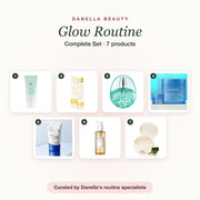 Glow Routine – Complete Set with 7 products, Danella Beauty
