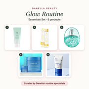 Glow Routine – Essentials Set with 5 products, Danella Beauty