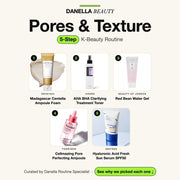 Pores & Texture Routine, 5-Step with 5 K-beauty products, Danella Beauty