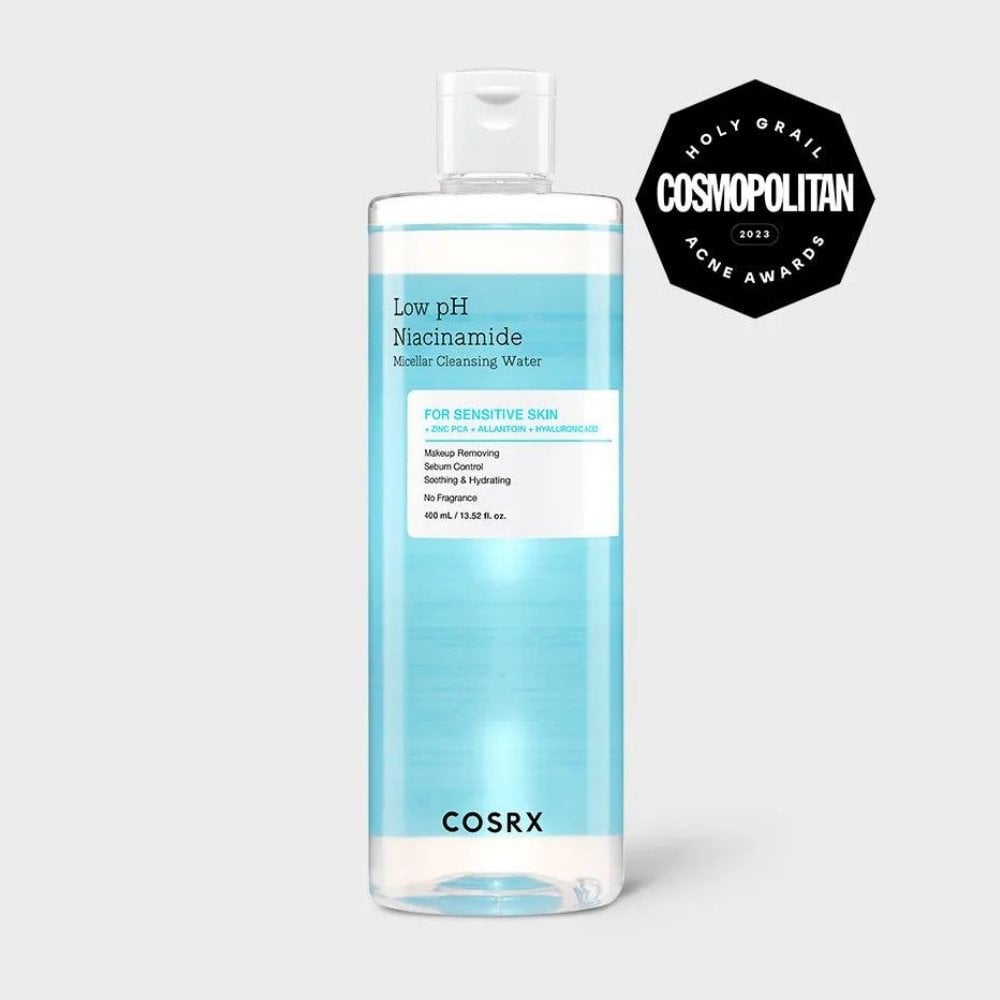 Low pH Niacinamide Micellar Cleansing Water 400ml — product view 5