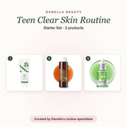 Teen Clear Skin Routine – Starter Set with 3 products, Danella Beauty