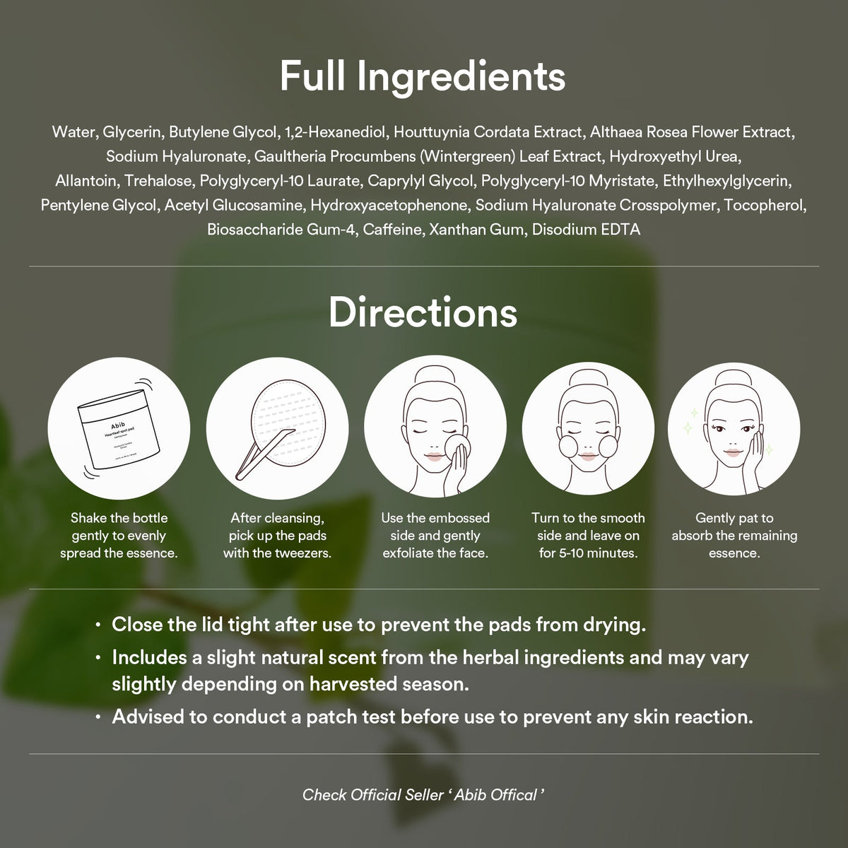 Heartleaf Spot Pad Calming Touch 150ml — product view 9
