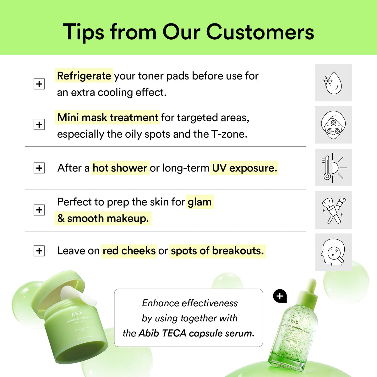 Heartleaf Spot Pad Calming Touch 150ml — product view 8