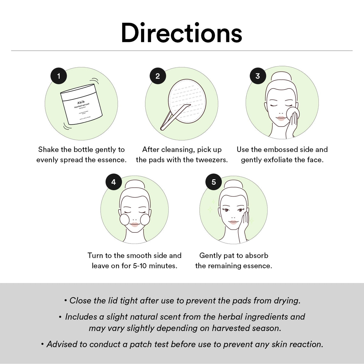Heartleaf Spot Pad Calming Touch 150ml — product view 13