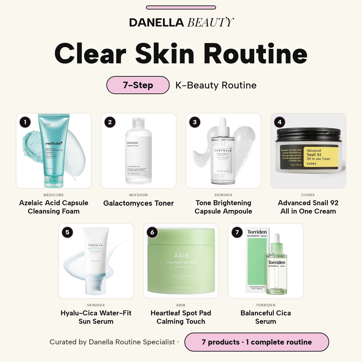 Clear Skin Routine